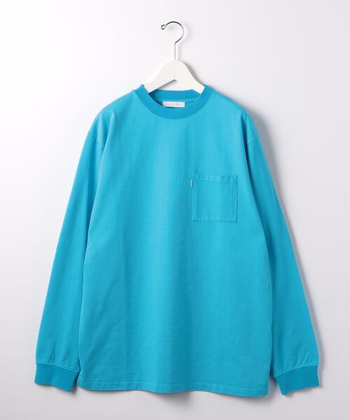 FUTUR（フューチャー）の「＜FUTUR＞ HW G FIT POCKET LONG SLEEVE/カットソー（Tシャツ/カットソー・メンズ・コバルトブルー・M/L/XL）」の5枚目の写真