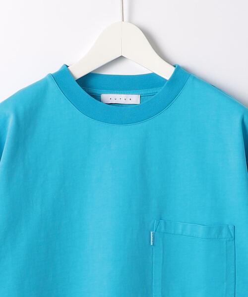 FUTUR（フューチャー）の「＜FUTUR＞ HW G FIT POCKET LONG SLEEVE/カットソー（Tシャツ/カットソー・メンズ・コバルトブルー・M/L/XL）」の7枚目の写真