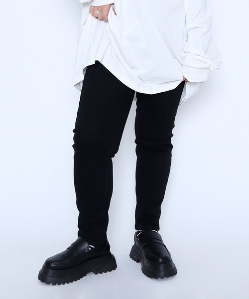 PUNYUS（プニュズ）の「スキニーパンツ（デニムパンツ・レディース・インディゴブルー/ブラック系その他・1/2/4/3）」の15枚目の写真