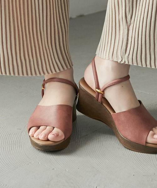 Fashion Letter(ファッションレター)の「2wayアンクルストラップコンフォートサンダル 痛くないサンダル(サンダル・レディース・ホワイト/ブラック/ベージュ/ライトグリーン/ピンク系その他/ダークベージュ・LL/S/M/L)」の6枚目の写真