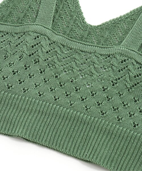 algy（アルジー）の「透かし編みニットビスチェ（ベスト・キッズ・ブラック/アイボリー/ミント・SMALL/MEDIUM/X-SMALL/XX-SMALL）」の11枚目の写真