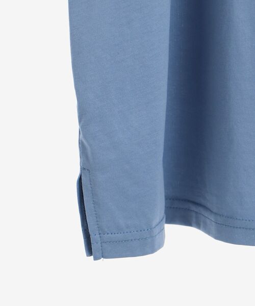 le.coeur blanc(ルクールブラン)の「マーセライズボリュームスリーブプルオーバー(Tシャツ/カットソー・レディース・ライトブルー/ブラック/オフホワイト・38)」の14枚目の写真