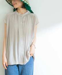 URBAN RESEARCH | 2WAY割繊ギャザーブラウス(シャツ/ブラウス)