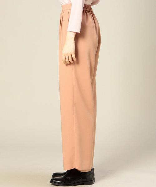 BEAUTY&YOUTH UNITED ARROWS（ビューティーアンドユースユナイテッドアローズ）の「BYTF ジョーゼットタックワイドパンツ◆（その他パンツ・レディース・ブラック/ベージュ/ネイビー/ライトグレー/ロイヤルブルー/その他1・SMALL/MEDIUM）」の18枚目の写真