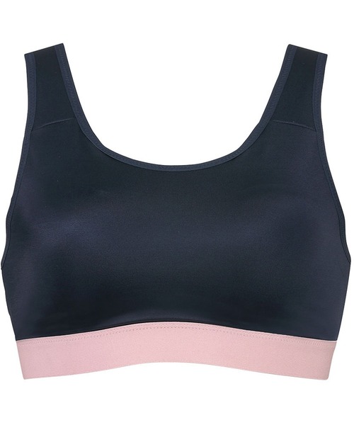 WING（ウイング）の「Wing Sports　「SPORTSゆれケアBra」（スポーツブラ・レディース・ブラック/ネイビー/グレー/オレンジ/ブラック系その他/ピンク/ネイビー系・LL/S/M/L）」の4枚目の写真