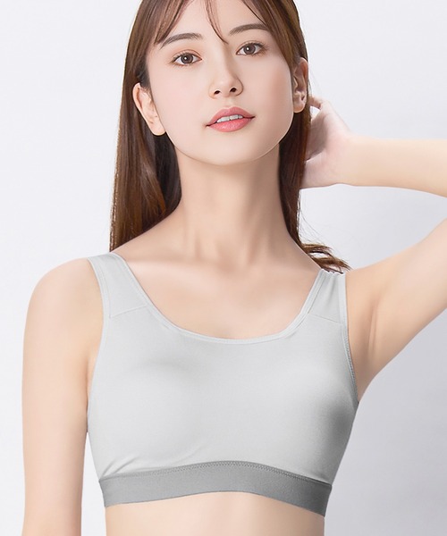 WING（ウイング）の「Wing Sports　「SPORTSゆれケアBra」（スポーツブラ・レディース・ブラック/ネイビー/グレー/オレンジ/ブラック系その他/ピンク/ネイビー系・LL/S/M/L）」の3枚目の写真