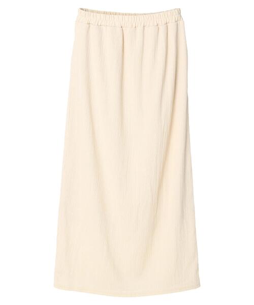 Green Parks(グリーンパークス)の「Iラインシャーリングスカート(スカート・レディース・ネイビー/グリーン/アイボリー・FREE)」の21枚目の写真