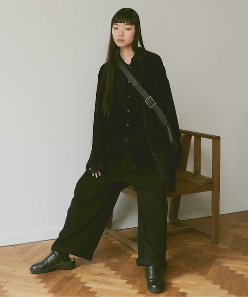 Utusiyo  corduroy shirt 哀愁 Utusiyo（ウツシヨ）の「corduroy shirt 哀愁（シャツ/ブラウス