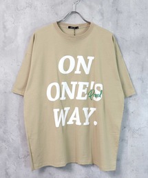 ビッグシルエットプリントTシャツ