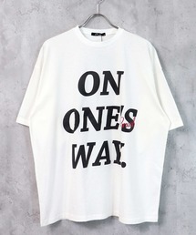 ビッグシルエットプリントTシャツ