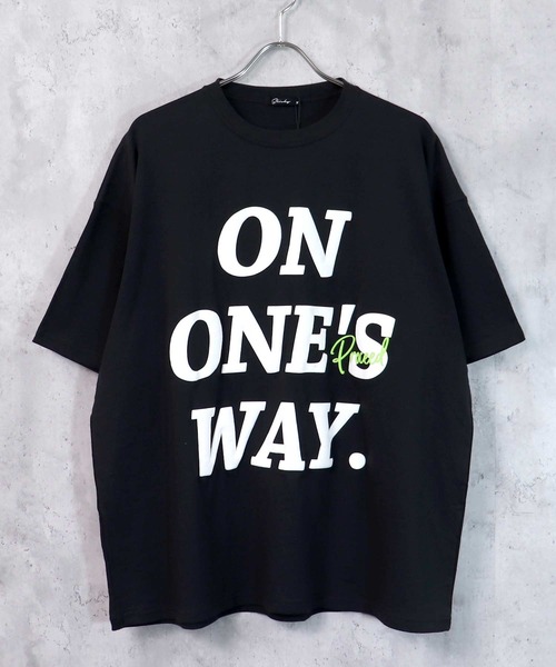SHISKY（シスキー）の「ビッグシルエットプリントTシャツ（Tシャツ/カットソー・メンズ・ブラック/ダークグリーン/ベージュ/オフホワイト/ミント/ホワイト系/ブラック系/ブラック系1/ベージュ系・M/L/XL）」の4枚目の写真