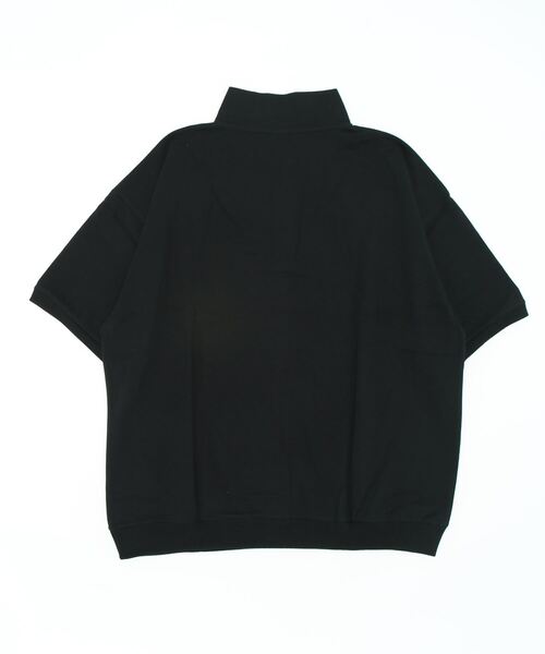 VIBGYOR(ヴィブジョー)の「ハーフZIP 刺繍 半袖 Hi/N(BEY)(Tシャツ/カットソー・メンズ・ブラック/ロイヤルブルー/アッシュグレー・MEDIUM/LARGE)」の16枚目の写真
