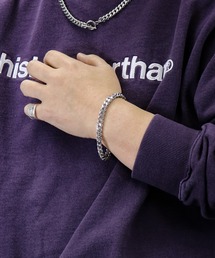 WEST CLIMB（ウエスト クライム）の「ROUGH K KOREA/ラフケーコリア　デザインチェーンブレスレット（ブレスレット）」