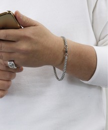 WEST CLIMB（ウエスト クライム）の「ROUGH K KOREA/ラフケーコリア　デザインチェーンブレスレット（ブレスレット）」