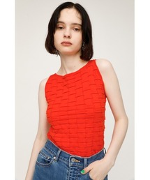 CHECKER KNIT TANK チェッカー ニット タンクトップ