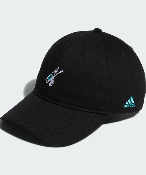 adidas(アディダス)の「コットン ダッド キャップ【adidas Golf/アディダスゴルフ】(キャップ・メンズ・ブラック/ホワイト/ベージュ・LARGE/MEDIUM)」の3枚目の写真