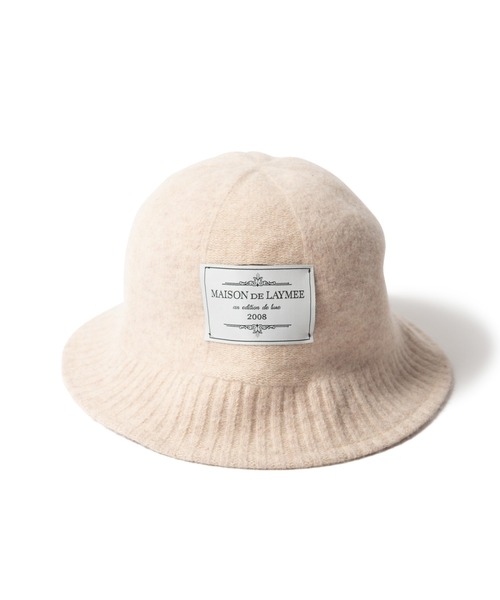 LAYMEE（レイミー）の「Liberia hat / リベリアハット（ハット・レディース・ブラック/アイボリー/モカ・FREE）」の12枚目の写真