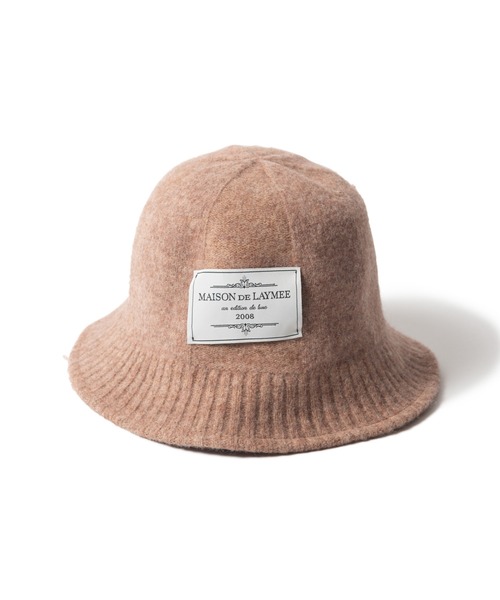 LAYMEE（レイミー）の「Liberia hat / リベリアハット（ハット・レディース・ブラック/アイボリー/モカ・FREE）」の6枚目の写真