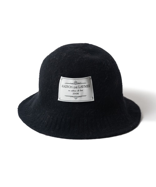 LAYMEE（レイミー）の「Liberia hat / リベリアハット（ハット・レディース・ブラック/アイボリー/モカ・FREE）」の17枚目の写真