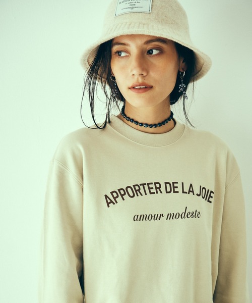 LAYMEE（レイミー）の「Liberia hat / リベリアハット（ハット・レディース・ブラック/アイボリー/モカ・FREE）」の16枚目の写真