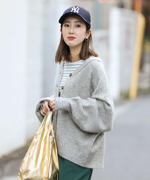 coen（コーエン）の「［洗える］もちふわ2WAYニットカーディガン#（WEB