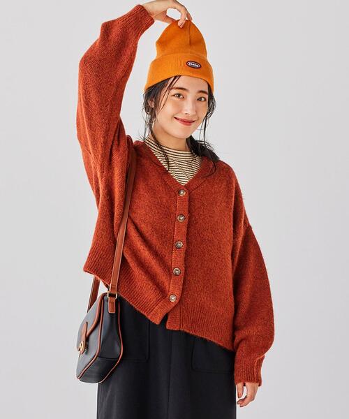 coen（コーエン）の「［洗える］もちふわ2WAYニットカーディガン#（WEB