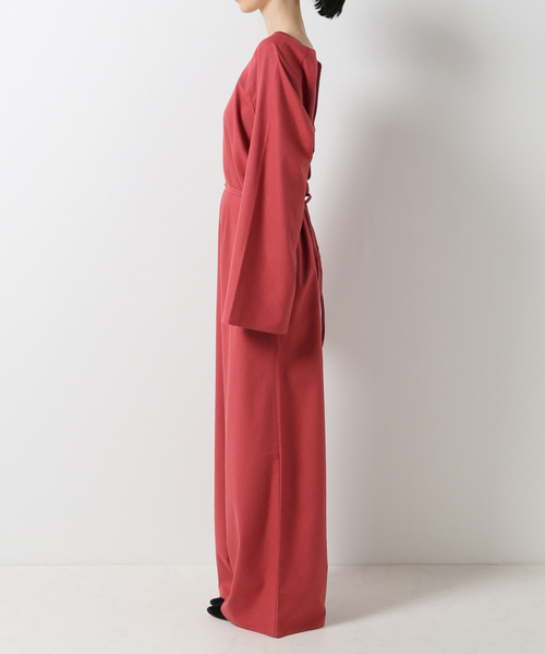 BASERANGE(ベースレンジ)の「【BASERANGE/ベースレンジ】OTAY LONGSLEEVE JUMPSUIT(サロペット/オーバーオール・レディース・レッド・SMALL/X-SMALL)」の7枚目の写真