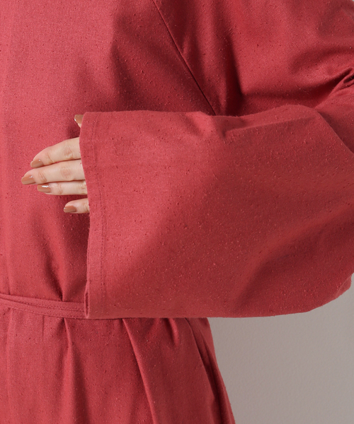 BASERANGE(ベースレンジ)の「【BASERANGE/ベースレンジ】OTAY LONGSLEEVE JUMPSUIT(サロペット/オーバーオール・レディース・レッド・SMALL/X-SMALL)」の3枚目の写真