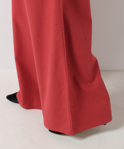 BASERANGE(ベースレンジ)の「【BASERANGE/ベースレンジ】OTAY LONGSLEEVE JUMPSUIT(サロペット/オーバーオール・レディース・レッド・SMALL/X-SMALL)」の8枚目の写真