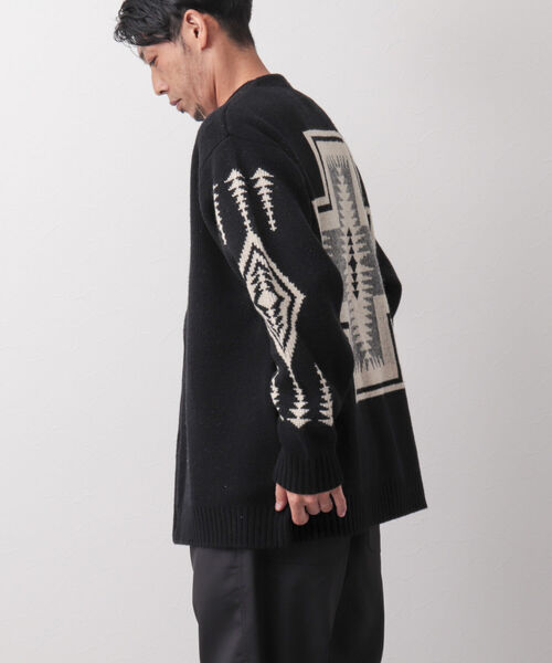 PENDLETON(ペンドルトン)の「【PENDLETON/ペンドルトン】Vneck Cardigan ビッグシルエット カーディガン(カーディガン/ボレロ・メンズ・ブラック/グレー/キナリ/ネイビー・M/L)」の19枚目の写真