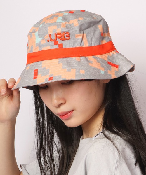 LRG（エルアールジー）の「LRG 総柄バケットハット（ハット・メンズ・グレー/ホワイト/ブルー系その他/レッド・FREE）」の12枚目の写真