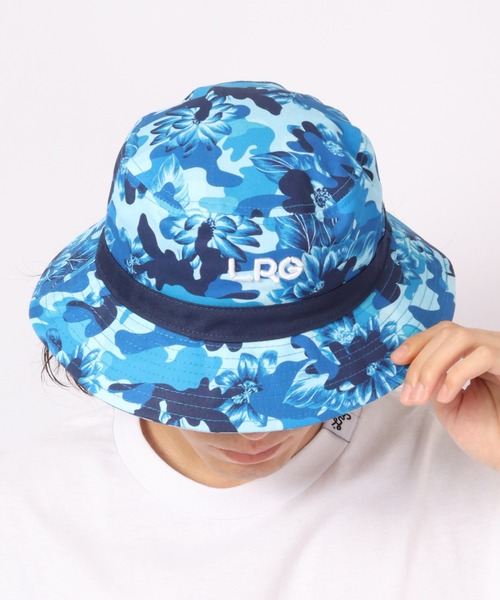 LRG（エルアールジー）の「LRG 総柄バケットハット（ハット・メンズ・グレー/ホワイト/ブルー系その他/レッド・FREE）」の14枚目の写真