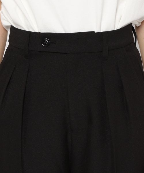 LOWRYS FARM（ローリーズファーム）の「スタイルＵＰワイドパンツ　344643（スラックス・レディース・アイボリー/ブラック/ブラウン/イエロー・SMALL/MEDIUM/LARGE）」の11枚目の写真