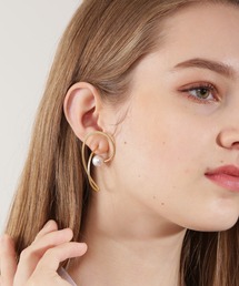 PINKY&DIANNE | スウェリングパールピアス(ピアス（両耳用）)