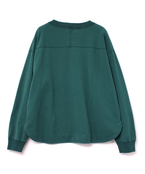 RNA-N(アールエヌエーエヌ)の「M1915 ピグメントダイフットボールT(Tシャツ/カットソー・レディース・オフホワイト/グレー/イエロー/グリーン・MEDIUM)」の10枚目の写真