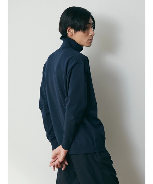 CRAFT STANDARD BOUTIQUE（クラフトスタンダードブティック）の「ライトニットタートルネックBIGプルオーバー　＊◆（ニット/セーター・メンズ・ブラック/アイボリー/ダークネイビー・LL/M/L）」の6枚目の写真