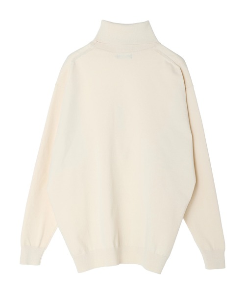 CRAFT STANDARD BOUTIQUE（クラフトスタンダードブティック）の「ライトニットタートルネックBIGプルオーバー　＊◆（ニット/セーター・メンズ・ブラック/アイボリー/ダークネイビー・LL/M/L）」の11枚目の写真