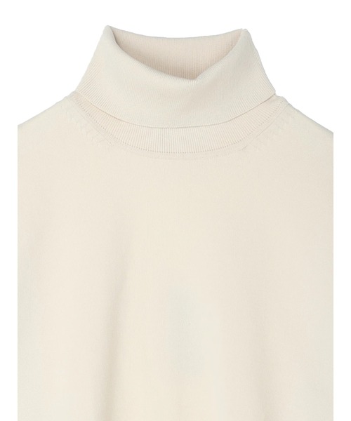 CRAFT STANDARD BOUTIQUE（クラフトスタンダードブティック）の「ライトニットタートルネックBIGプルオーバー　＊◆（ニット/セーター・メンズ・ブラック/アイボリー/ダークネイビー・LL/M/L）」の9枚目の写真