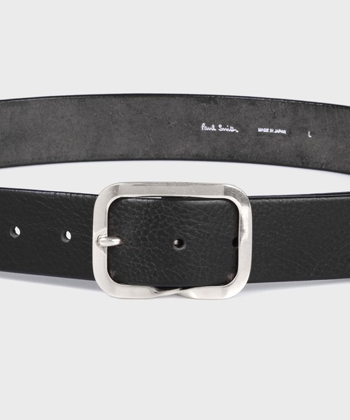 Paul Smith(ポールスミス)の「ツイストバックル レザー ベルト / 220700 CM(ベルト・メンズ・ブラック/ダークブラウン・SMALL/MEDIUM/LARGE/X-LARGE/L2)」の4枚目の写真