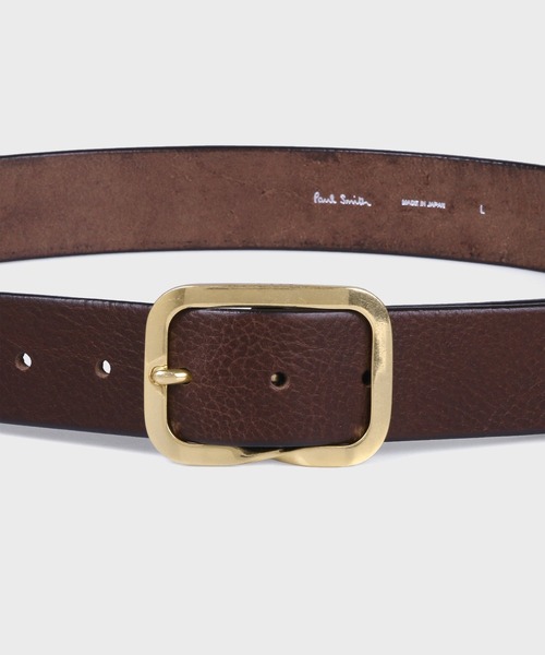 Paul Smith(ポールスミス)の「ツイストバックル レザー ベルト / 220700 CM(ベルト・メンズ・ブラック/ダークブラウン・SMALL/MEDIUM/LARGE/X-LARGE/L2)」の6枚目の写真