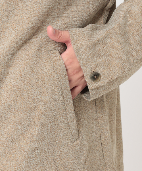JOURNAL STANDARD relume(ジャーナルスタンダード レリューム)の「3TONE TWEED LIKE カーディガンブルゾン(シャツ/ブラウス・メンズ・ライトグレー/ブラウン系その他/ベージュ系その他・MEDIUM/LARGE)」の21枚目の写真