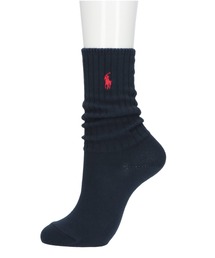 POLO RALPH LAUREN | POLO RALPH LAUREN レディース ワンポイント 25cm丈 ルーズソックス 03217432(ソックス/靴下)