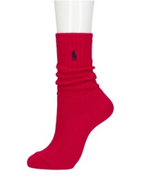 POLO RALPH LAUREN レディース ワンポイント 25cm丈 ルーズソックス 03217432