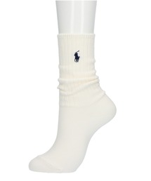 POLO RALPH LAUREN | POLO RALPH LAUREN レディース ワンポイント 25cm丈 ルーズソックス 03217432(ソックス/靴下)