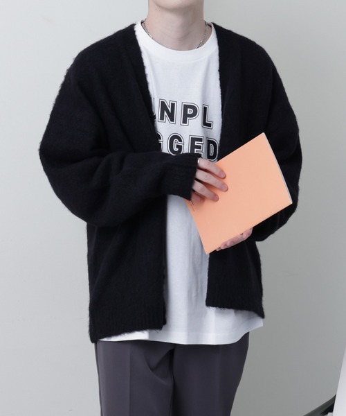 COLONY 2139（コロニートゥーワンスリーナイン）の「TV着用／シャギーカーディガン（カーディガン/ボレロ・メンズ・ブルー/グレー/ブラック・MEDIUM/LARGE）」の14枚目の写真