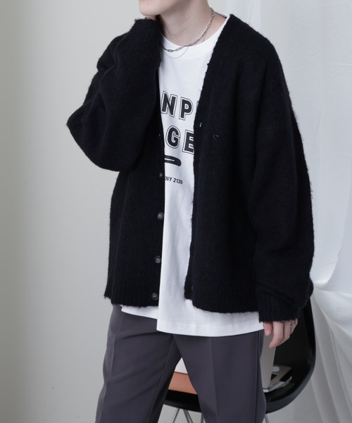 COLONY 2139（コロニートゥーワンスリーナイン）の「TV着用／シャギーカーディガン（カーディガン/ボレロ・メンズ・ブルー/グレー/ブラック・MEDIUM/LARGE）」の19枚目の写真