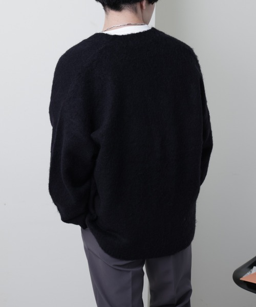 COLONY 2139（コロニートゥーワンスリーナイン）の「TV着用／シャギーカーディガン（カーディガン/ボレロ・メンズ・ブルー/グレー/ブラック・MEDIUM/LARGE）」の21枚目の写真