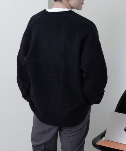 COLONY 2139（コロニートゥーワンスリーナイン）の「TV着用／シャギーカーディガン（カーディガン/ボレロ・メンズ・ブルー/グレー/ブラック・MEDIUM/LARGE）」の22枚目の写真