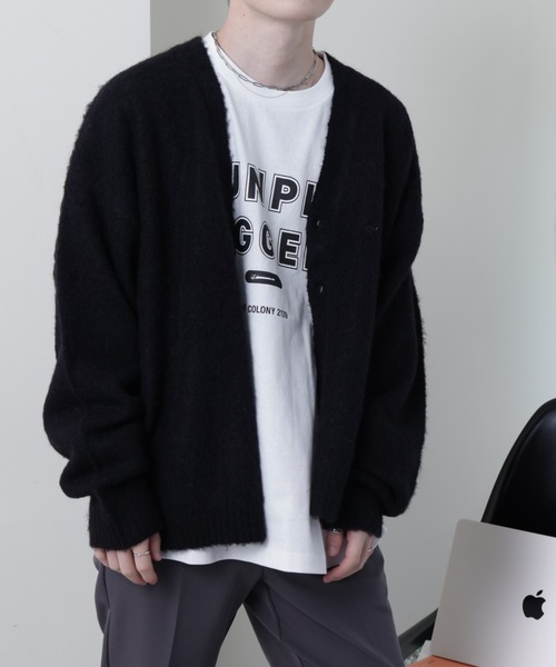 COLONY 2139（コロニートゥーワンスリーナイン）の「TV着用／シャギーカーディガン（カーディガン/ボレロ・メンズ・ブルー/グレー/ブラック・MEDIUM/LARGE）」の15枚目の写真