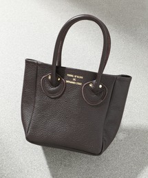 【YOUNG&OLSEN】EMBOSSED LEATHER TOTE XS